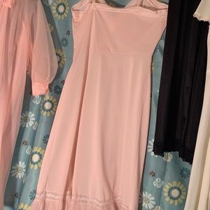 Van Raalte Accordion Pleat  Pink Princess Dress